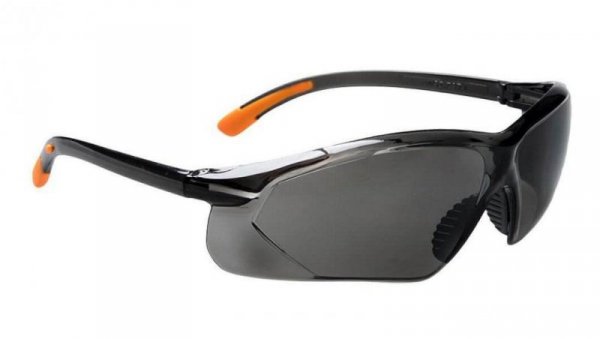 OKULARY OCHRONNE PW15 FOSSA SAFETY, PRZYCIEMNIANE