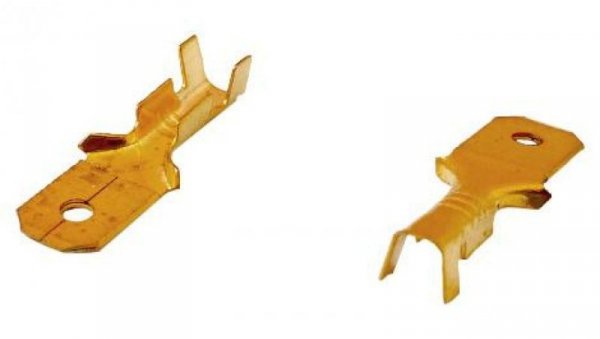 KOŃCÓWKA WSUWANA 1-1.5MM 0.8-6.35 10 SZTUK