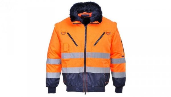 KURTKA OSTRZEGAWCZA OCIEPLANA 3W1 PJ50 XXL