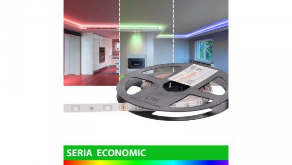 Taśma 24V 5m 300 led 72W RGB smd5050