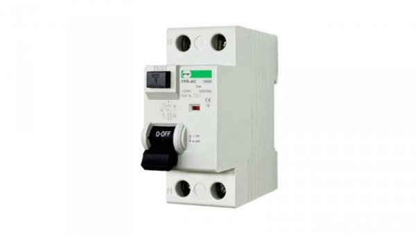 WYŁĄCZNIK RÓŻNICOWOPRĄDOWY FPR-AC 2P 40A 30mA TYP-AC