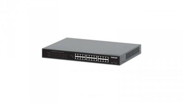 Switch Gigabit 24-portowy PoE+ z 2 portami SFP