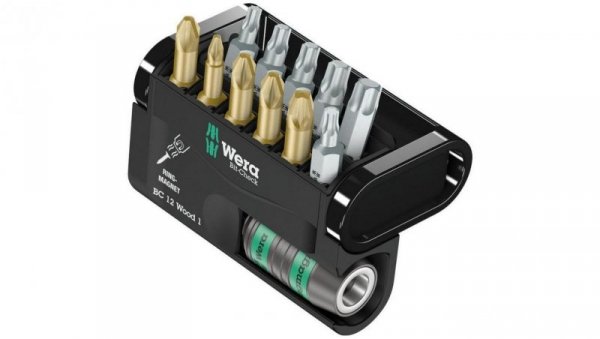 ZESTAW BITÓW BIT-CHECK 12 WOOD 1, 12CZ.