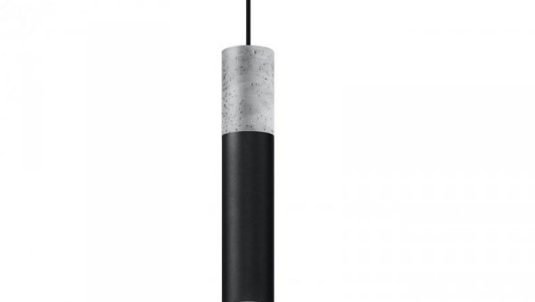 Lampa wisząca BORGIO 1 czarny