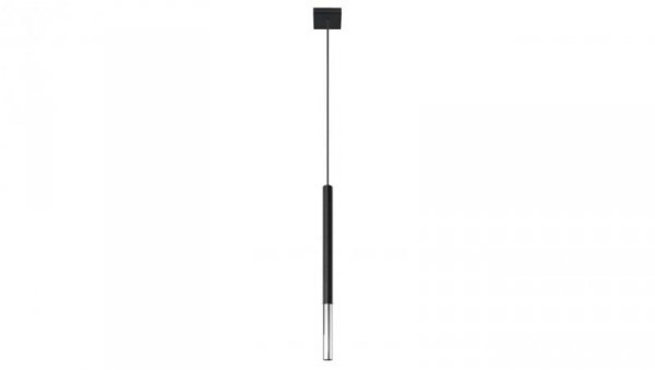 Lampa wisząca MOZAICA 1 czarny/chrom