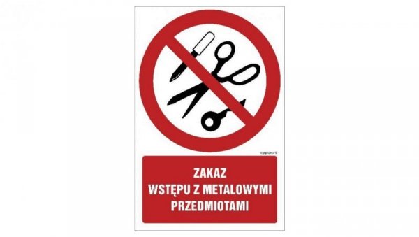 ZNAK - GC070 Zakaz wylewania oleju, rozpuszczalników, substancji żrących itp. 70 x 105 cm FN - Folia samoprzylepna