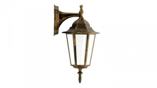 Kinkiet Ogrodowa Lampa Elewacyjna LIGURIA-LT dół 1xE27 Patyna - GOLDLUX