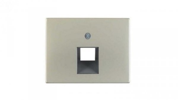 K.5 Element centralny do gniazda UAE RJ11 RJ12 RJ45 kat.3, 5e, 6 45st stal szlachetna nierdzewna 14077004