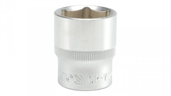 NASADKA KRÓTKA 6-KĄTNA CHROMOWANA 1/2 24MM