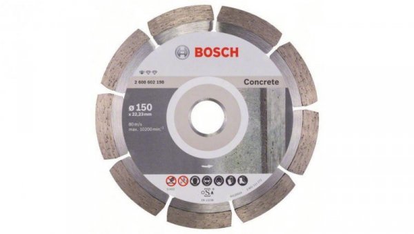 TARCZA DIAMENTOWA SEGMENTOWA CONCRETE 150*22.3*2.0