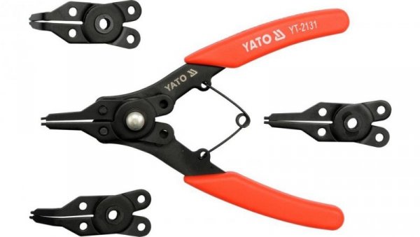 SZCZYPCE SEGERA Z WYMIENNYMI KOŃCÓWKAMI 150MM