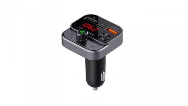 TRANSMITER samoch FM MP3 z funkcją BT,USB LCD FM-84B ART QC3.0