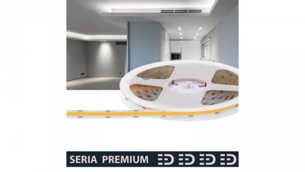 Taśma Premium 12V COB 320led 6500K 700lm Ra90 (5)