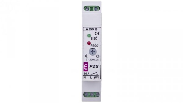 Automat zmierzchowy 16A 230V 2-200lx PZS 002471103