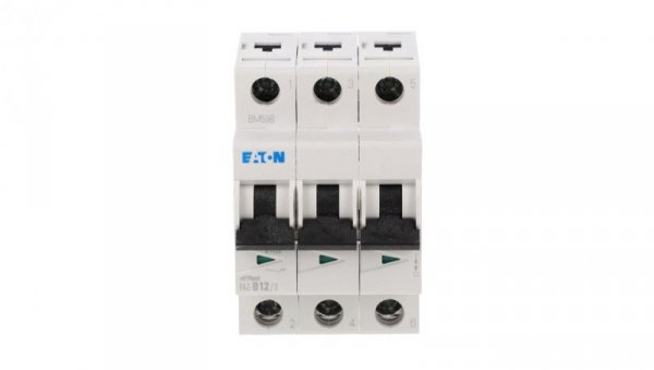 Wyłącznik nadprądowy 3P B 12A 15kA AC FAZ B12/3 278844