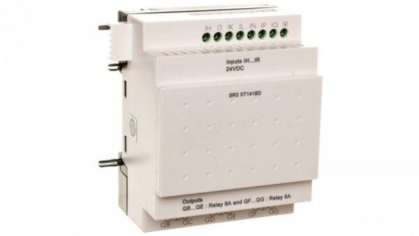 Moduł rozszerzeń 8 wejść D/6 wyjść P 24V DC SR3XT141BD