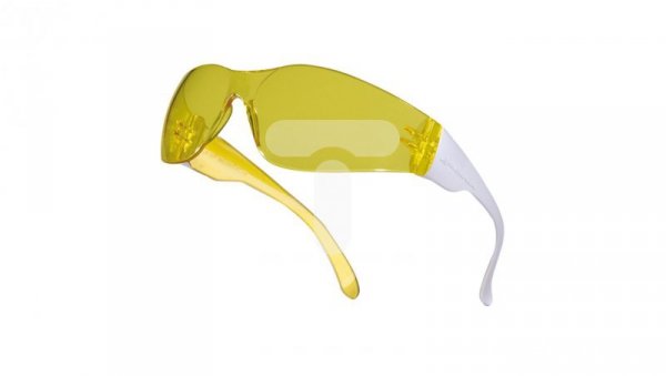 Okulary ochronne z poliwęglanu żółte UV400 BRAVA2 YELLOW BRAV2JA