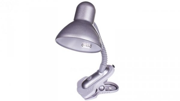 Lampka biurkowa max 10W LED E27 IP20 II klasa SUZI HR-60-SR srebrny 07150
