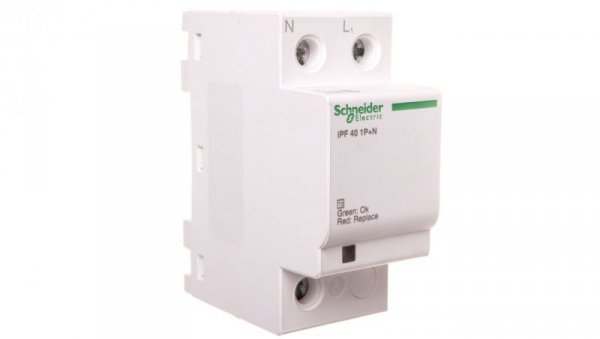 Ogranicznik przepięć iPF40 - 1 biegun+N - 340 V A9L15687