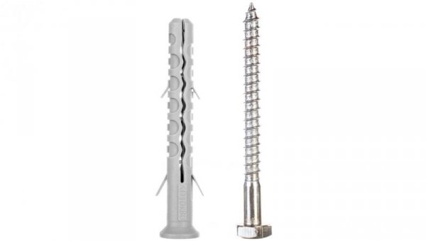 Kołek fi 10x80mm z długą płaszczyzną podziału z wkrętem sześciokątnym KD-10080 /50szt./