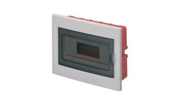 Rozdzielnica modułowa 1x12 podtynkowa drzwi transp. seria 630 IP40 320x240x80 szara EC63012 /opak. 7/