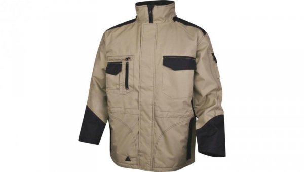 Kurtka mach spirit z poliestru oxford powlekanego poliuretanem kolor beżowo-czarny rozmiar 3XL CORP M5PARBN3X