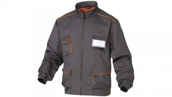 Bluza PANOSTYLE z poliestru (65) bawełny (35) 235 g/m2 kolor szaro-pomarańczowy rozmiar XS CORP M6VESGOTPT