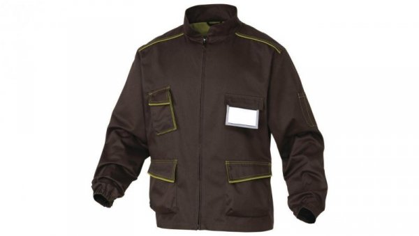Bluza PANOSTYLE z poliestru (65) bawełny (35) 235 g/m2 kolor brązowo-zielony rozmiar XS CORP M6VESMATPT