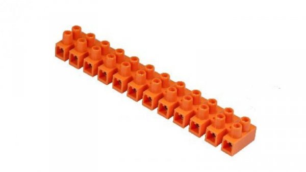 Złączka PA 16 mm2 12-torowa 30A (pomarańczowa) 222893 /1szt/