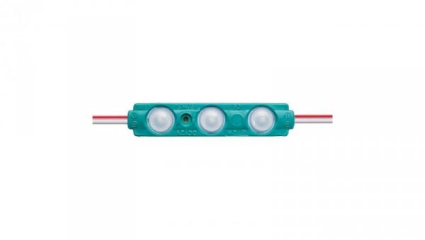 Moduł 160st 3 led 2835 0,72W zielony 12VDC