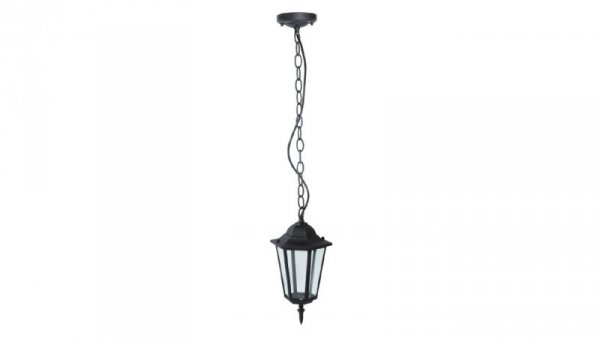 Lampa Ogrodowa Wisząca VT-752 E27 Max. 40W Czarna 7072