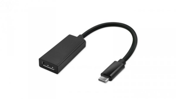 Qoltec Adapter USB-C 3.1 do Displayport 4K 23cm