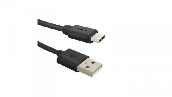 Qoltec Kabel USB A męski micro USB B męski 5P 0.25m