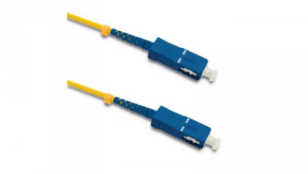 Qoltec Patchcord światłowodowy SC/UPC - SC/UPC Singlemode 9/125 G652D Simplex 2m