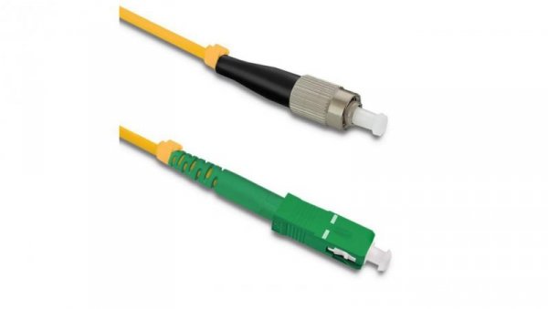 Qoltec Patchcord światłowodowy FC/UPC - SC/APC Singlemode 9/125 G652D Simplex 50m