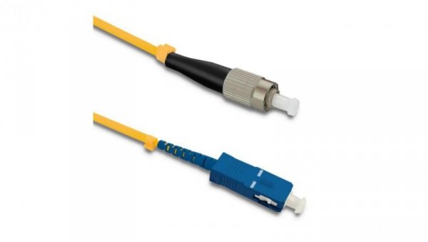 Qoltec Patchcord światłowodowy FC/UPC - SC/UPC Singlemode 9/125 G652D Simplex 50m