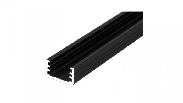 Profil led SLIM8 1m czarny anodowany wąski (C2) 89020021