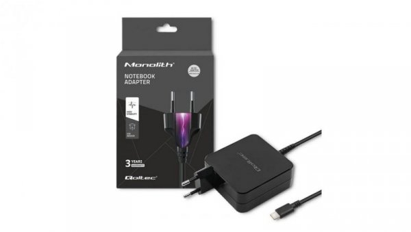 Qoltec Ładowarka sieciowa 90W 20.3V 4.5A USB typ C