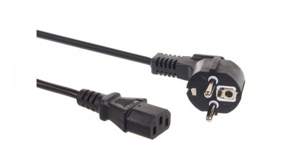 Kabel zasilający 3pin 3M wtyk EU Maclean MCTV-692