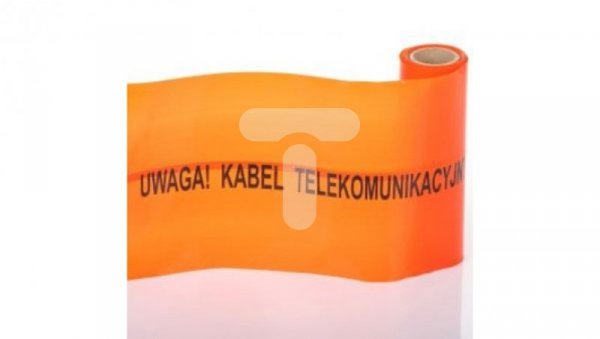 Folia kablowa pomarańczowa 20cm TO-Tkt/20 /100m/