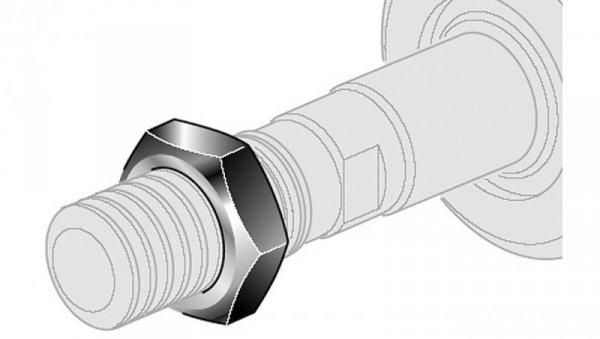 Nakrętka do tłoczyska D25, M10x1,25, DS 025