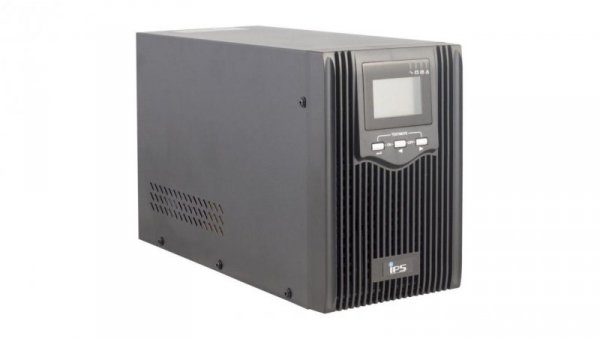 Zasilacz UPS 1000VA/800W czysty sinus line-interactive, obudowa tower, dwa akumulatory 7Ah, USB TS1-LI-1k0-MC-LCD-2x7