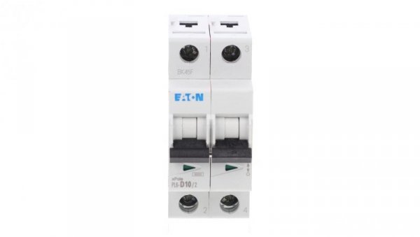 Wyłącznik nadprądowy 2P D 10A 6kA AC PL6-D10/2 286577