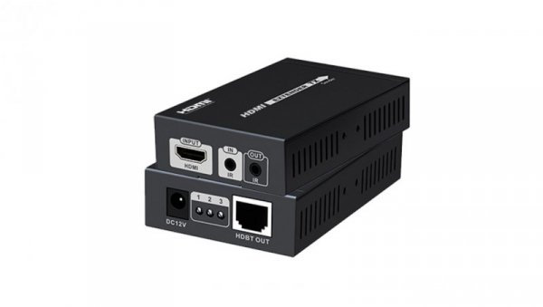 Extender przedłużacz HDMI do 70m po skrętce cat.6A i cat.7 LKV375N