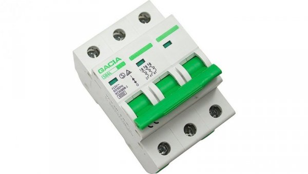 Wyłącznik nadprądowy C20 A 3P 415V SB6LC3P20A
