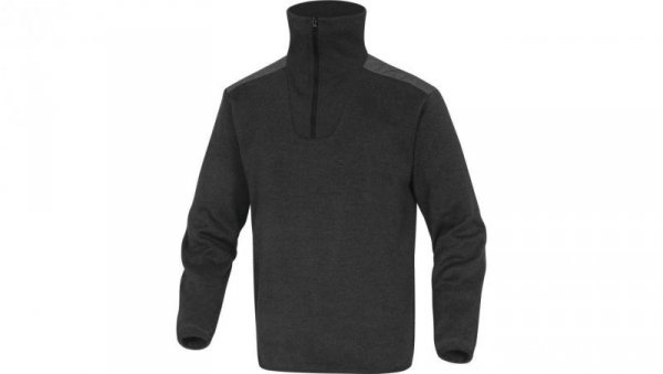 Bluza polarowa imitacja swetra kolor szary rozmiar M MARMOGRTM