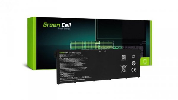 Bateria Green Cell AC14B3K AC14B8K do Acer Aspire 5 A515 A517 R15 R5-571T Spin 3 SP315-51 SP513-51 Swift 3 SF314-52