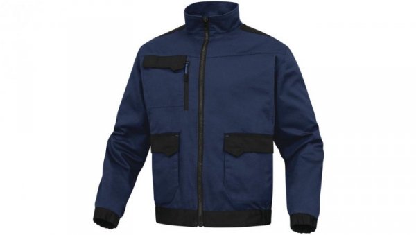 Bluza robocza Mach2 z poliestru i bawełny granatowo niebieskie XXL M2VE3 M2VE3BMXX