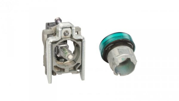 Lampka sygnalizacyjna 22mm zielona 230-240V AC LED XB4BVM3