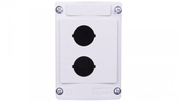 Obudowa kasety 2-otworowa 22mm szara IP66 024202